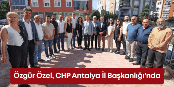Özgür Özel Antalya’da Halk Buluşması Yapıyor