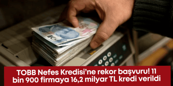 KOBİ’lere Rekor Nefes Kredisi Başvurusu!