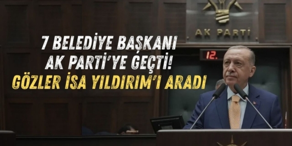 Erdoğan, 7 Belediye Başkanına Rozet Taktı!