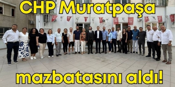 CHP Muratpaşa’da Yeni Dönem: Can Okan Kıran Başkan