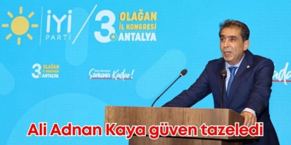 İYİ Parti Antalya’da Gövde Gösterisi Yaptı!