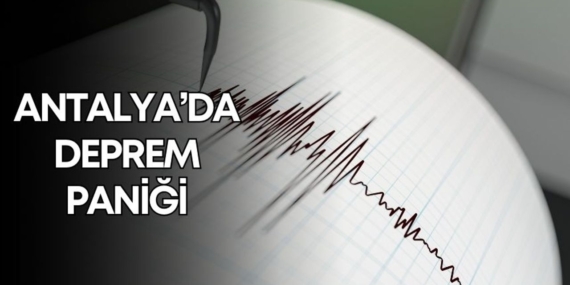 Antalya’da 3.6 Şiddetinde Deprem: Kısa Panik