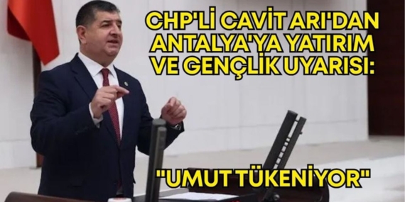 CHP’li Arı’dan Gençlik ve Spor İçin Acil Çağrı!
