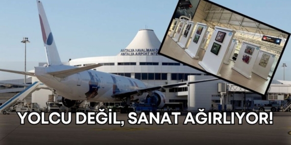 Antalya Havalimanı’nda Sanat Dolu Yolculuk!