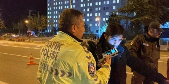 Alkollü Sürücü Bisikletle Kaza Yaptı, Ceza Kesildi