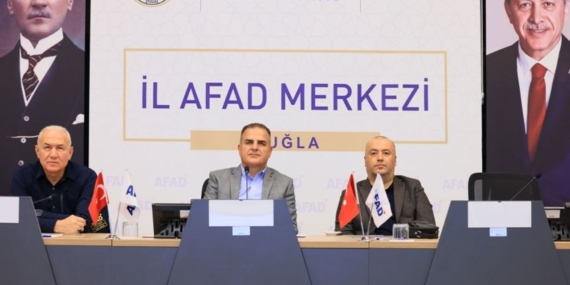 Muğla’da Yoğun Yağışlara Karşı Koordinasyon Toplantısı