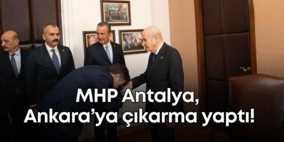Devlet Bahçeli, MHP Antalya Heyetini Ağırladı