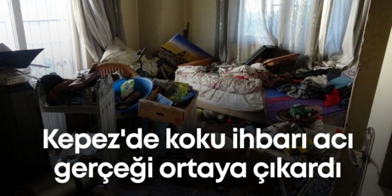 Kepez’de Yaşlı Adamın Evi Temizlendi, 2 Kamyon Çöp!