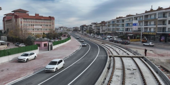 Konya’da Tramvay Hattı Yıl Sonuna Hazır!