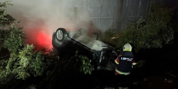 Bozyazı’da Kaza: Sürücü Hastaneye Kaldırıldı