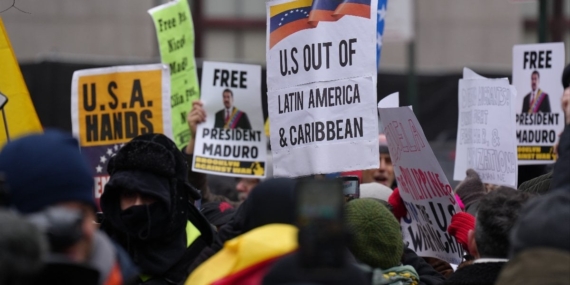 Maduro ve Eşi İçin New York’ta Protesto Yükseldi