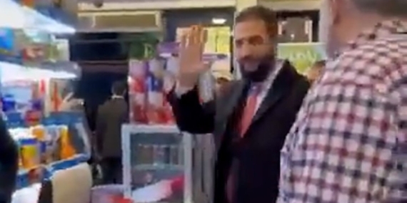 Suriye Cumhurbaşkanı Şara Alışverişte Görüntülendi