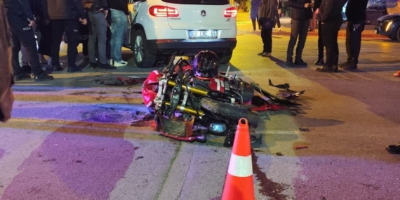 Kız Arkadaşını Koruyan Motosikletçi Hayatını Kaybetti