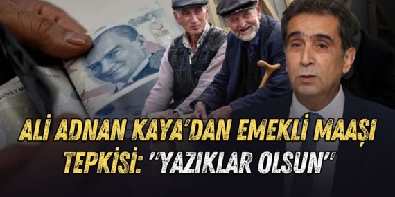 Emeklilere Verilen Zam, Sadaka Gibidir!